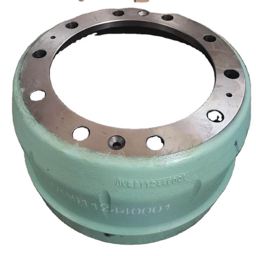 WG9112440001 Sinotruk Dump Howo 08 STR Truck Parts Front Brake Drum